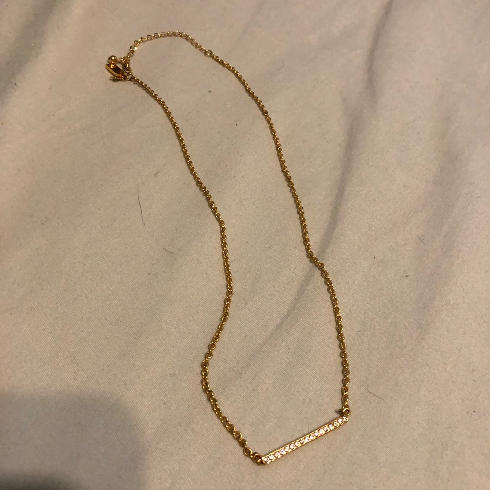 Kate spade bar necklace